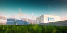 Windmills and battery storage
