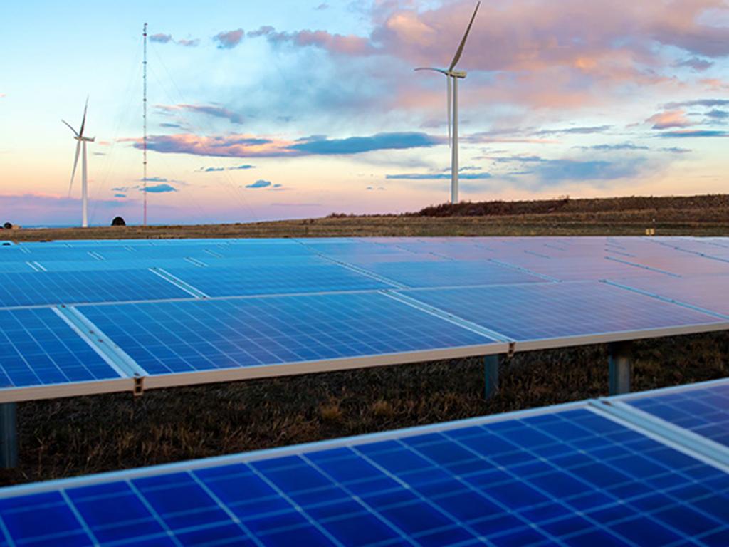 Because green energy, like wind and solar, is intermittent, storing the energy for later use is important. Penn State scientists found that taking advantage of natural geothermal heat in depleted oil and gas wells can improve the efficiency of one proposed storage solution — compressed-air energy storage. Credit: Werner Slocum/National Renewable Energy Laboratory. All Rights Reserved.