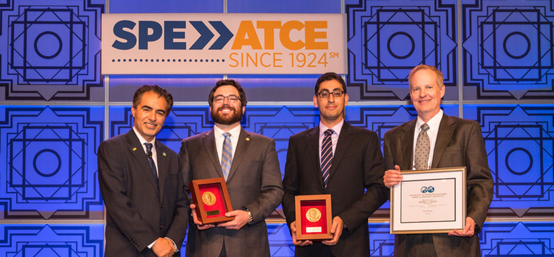 Energy and mineral engineering researchers receive best paper award from SPE