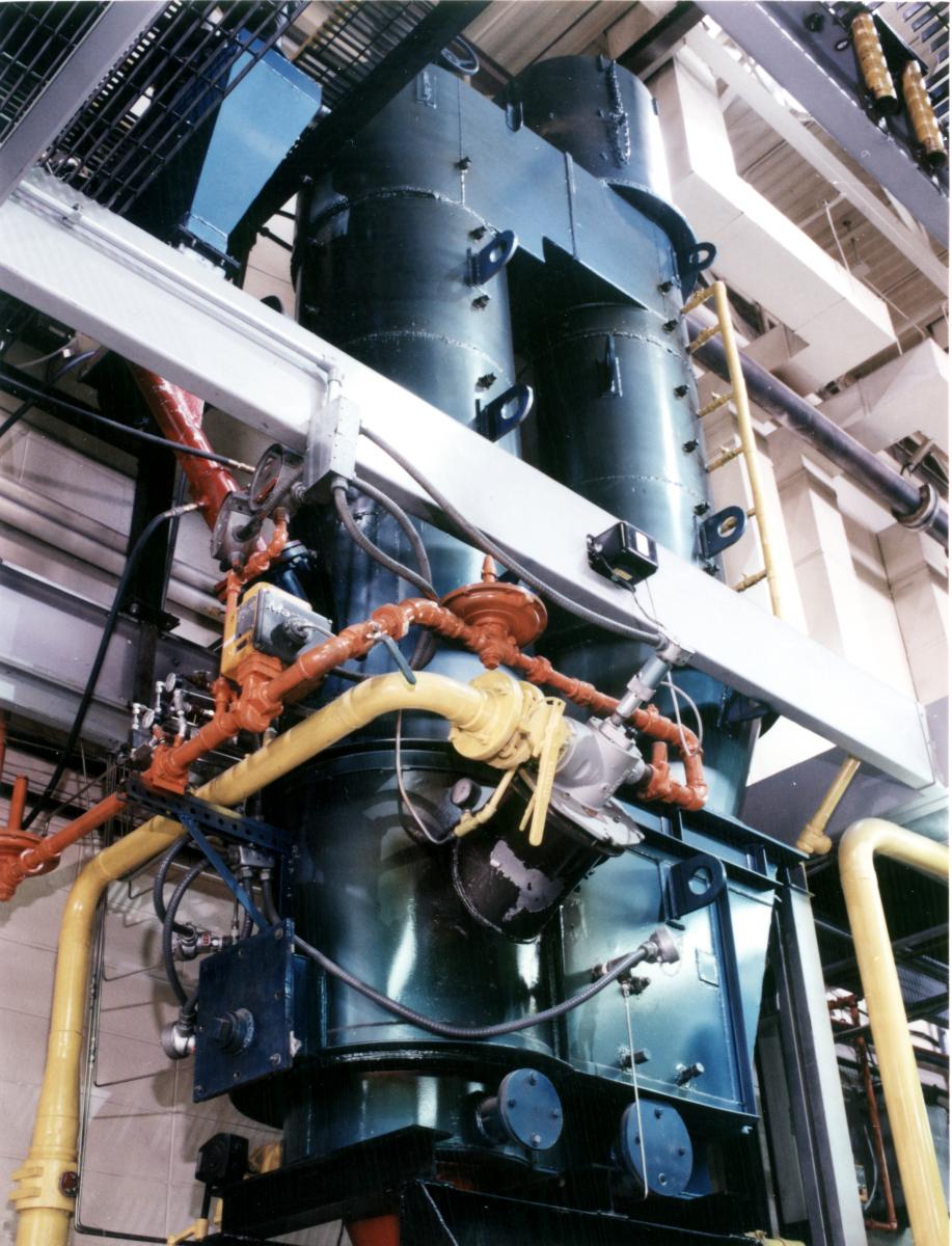 Fluidized Bed Combustor at the EMS Energy Institute.