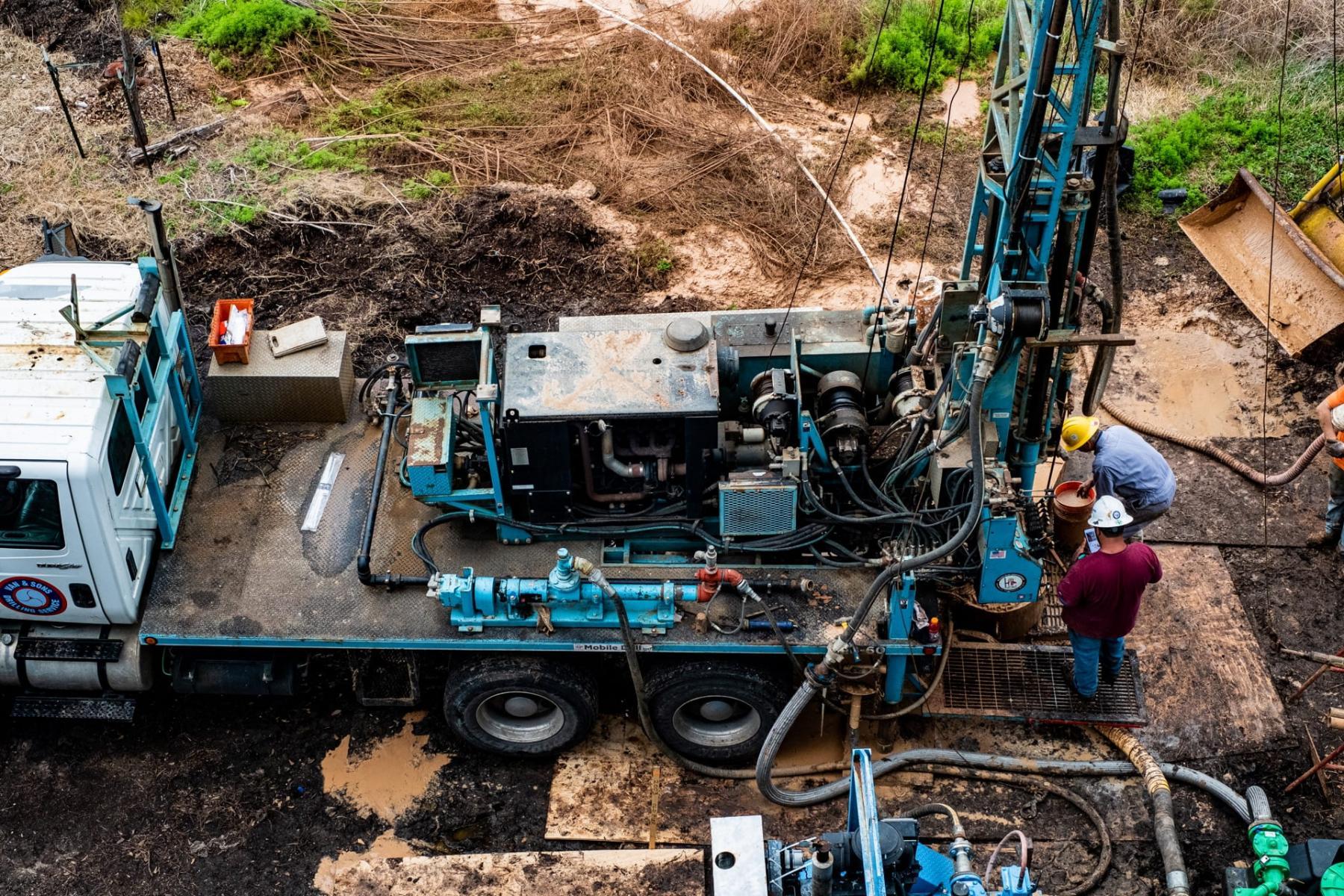 Rice University geoscientist Jonathan Ajo-Franklin and The group has drilled three wells in an out-of-the-way spot on campus.